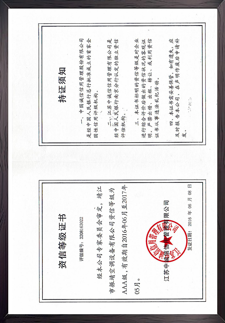 資信等級